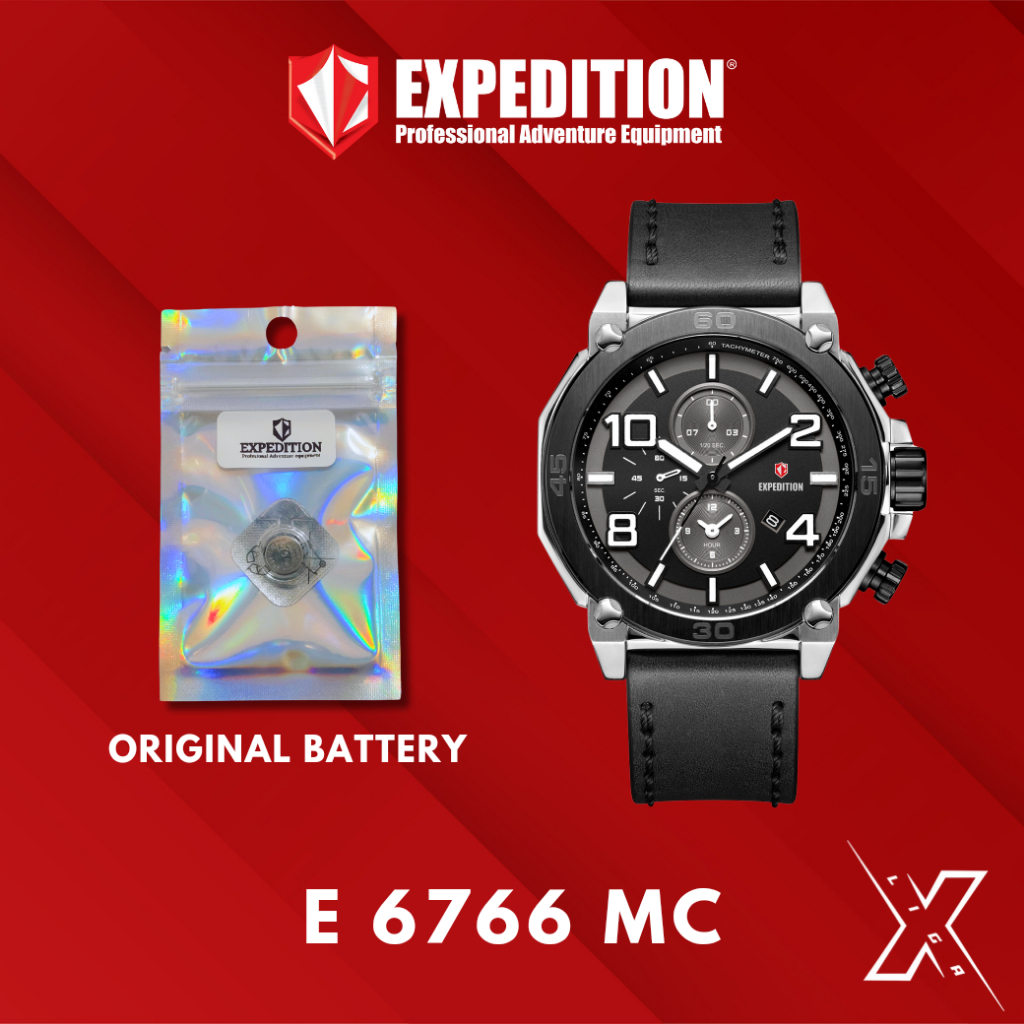 Baterai Jam Tangan Expedition E 6766 MC Original