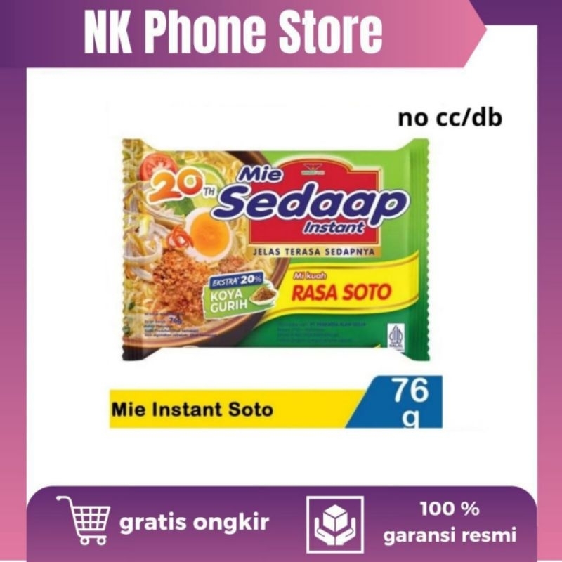 

Sedaap Mie Instant Rasa Soto