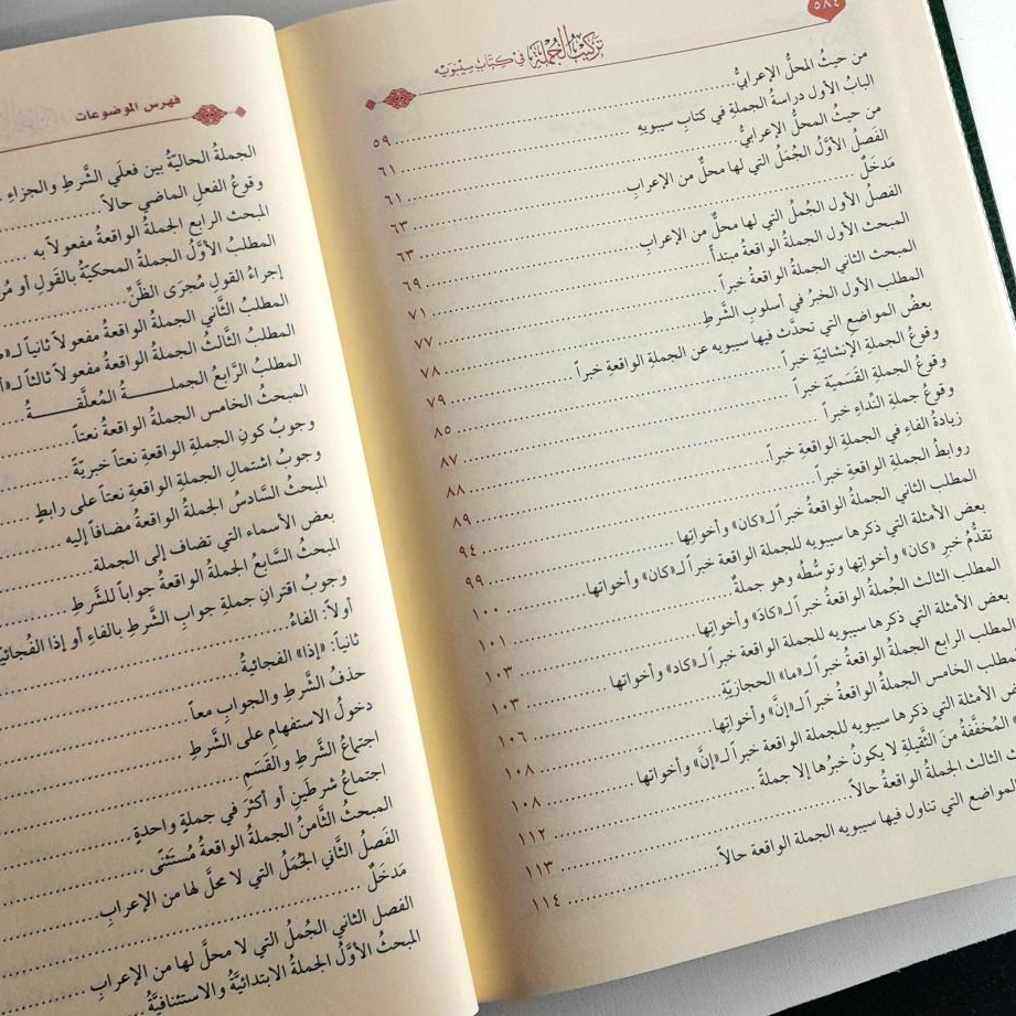 Jual Kitab Tarkib Al Jumlah fi Kitab Sibawaih Tarkibul Jumlah | تركيب الجملة في كتاب سيبويه - دراسة نحوية تطبيقية Impor Original di Toko Kitab Alresalah