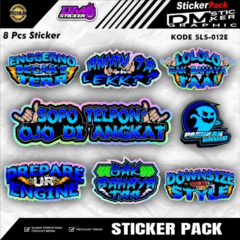 

STICKER KECIL MURAH GAK MURAHAN BAHAN HOLOGRAM