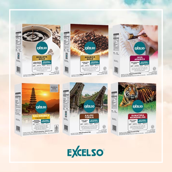 

Excelso Kopi Single Serving [Sachet]