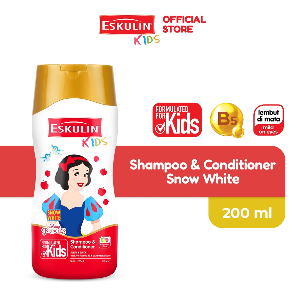 Eskulin Kids Shampoo & Conditioner Princess 200ml
