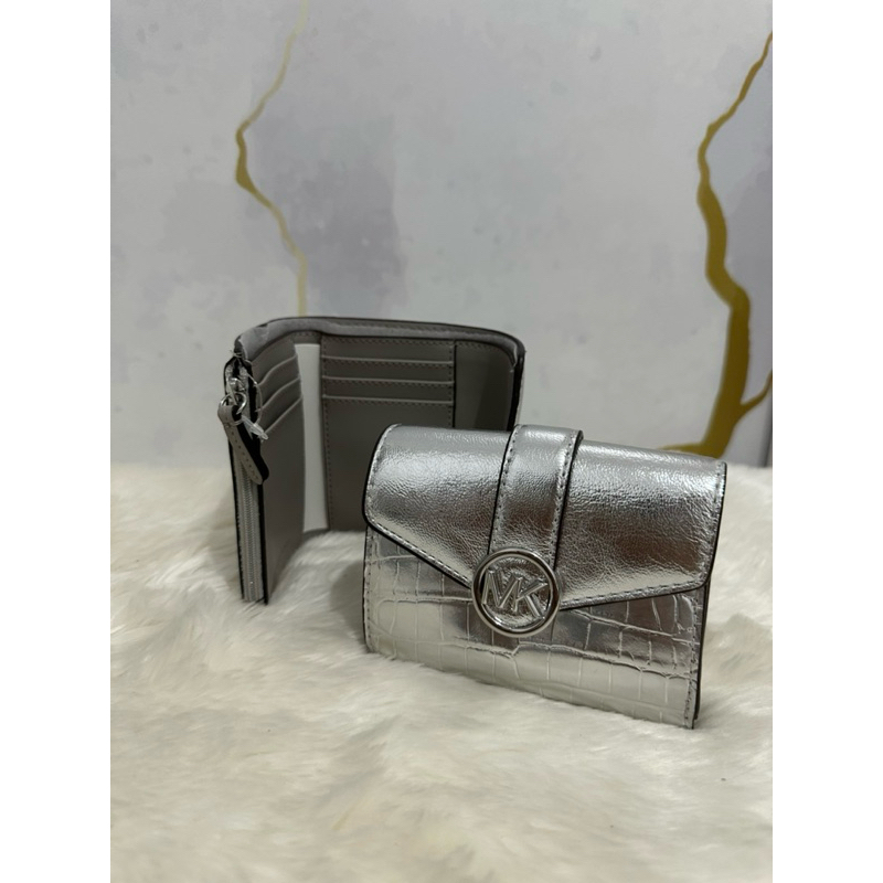 dompet MK camen Silver Ori