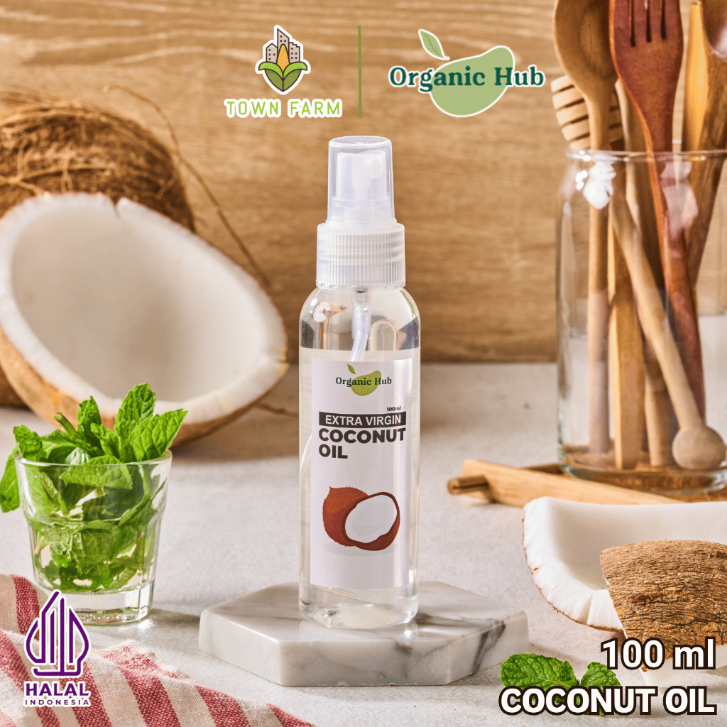 

Organic Hub Extra Minyak Kelapa EVCO Virgin Coconut Oil 100% Murni Premium Quality 100 ml