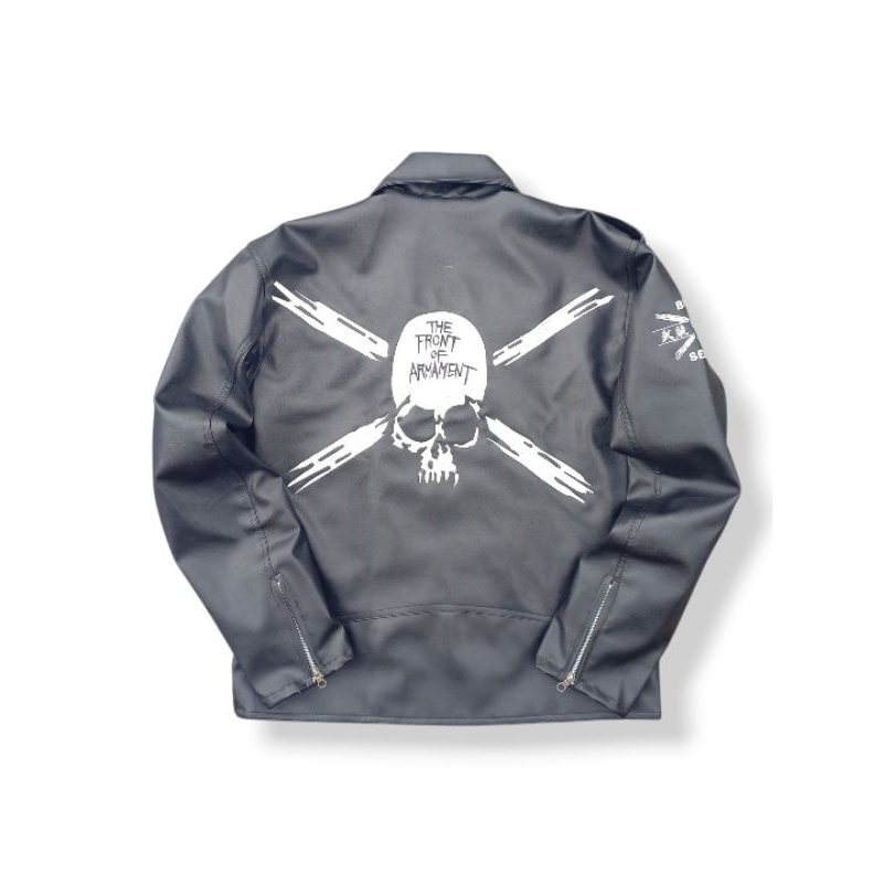 Jaket kulit sintetis TFOA