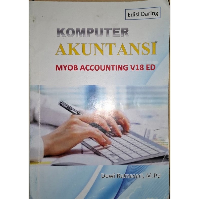 *PRELOVED* KOMPUTER AKUNTANSI MYOB ACCOUNTING V18 ED