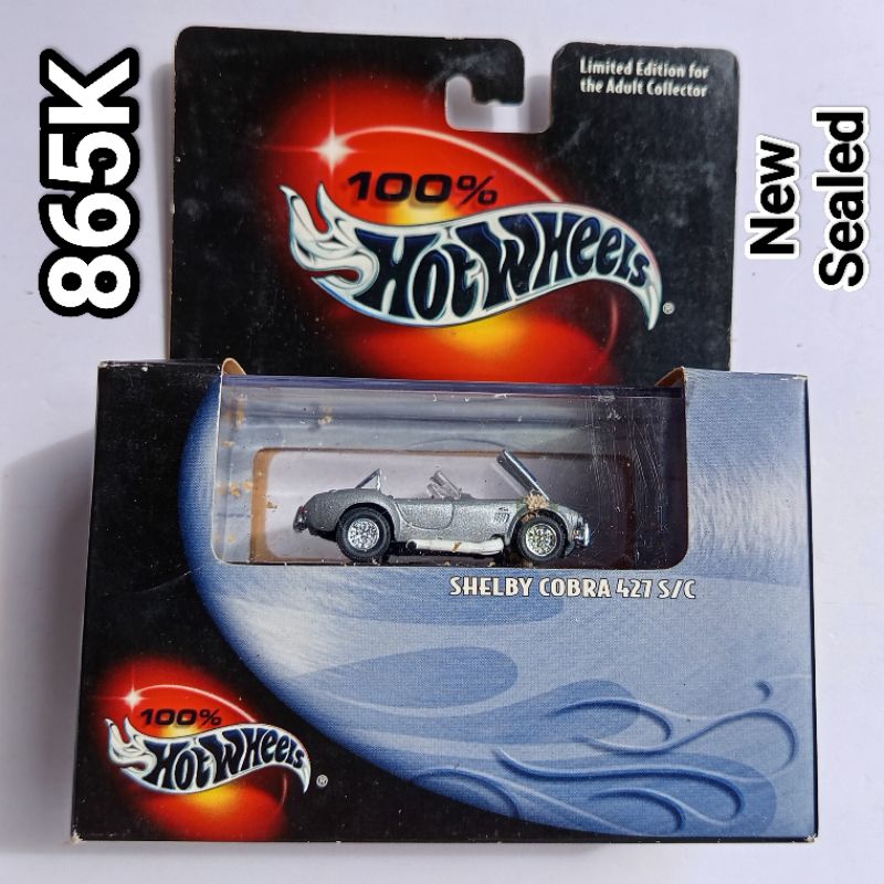 Hot Wheels 100% Collectibles Adult Collector Shelby Cobra 427 SC Open Hood