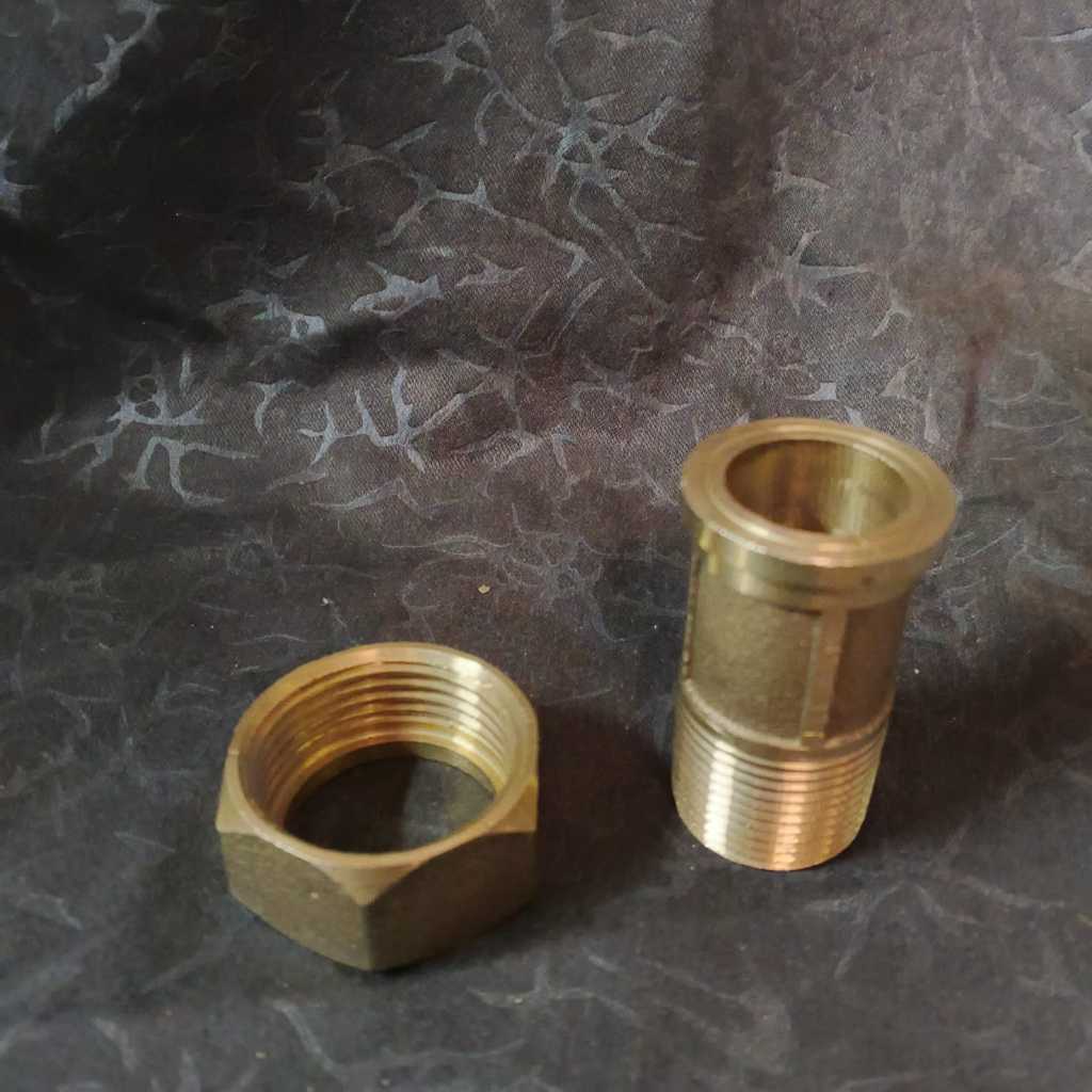 Coupling Meteran Air Brass 3/4"