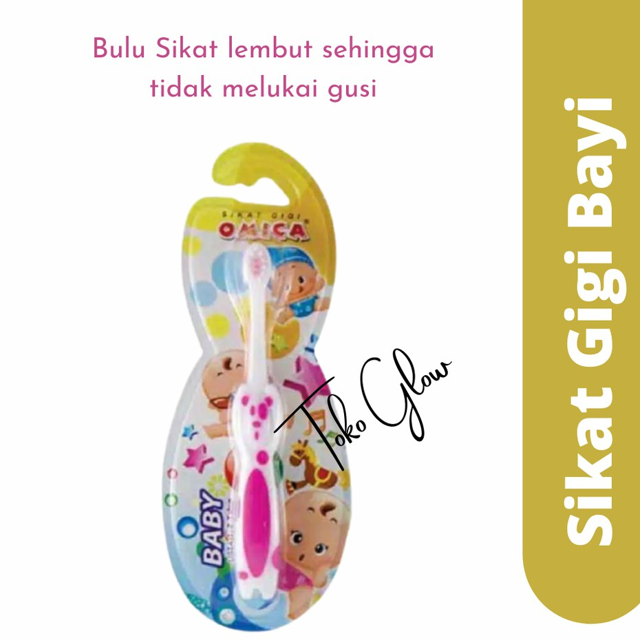 OMICA BABY Sikat Gigi Anak Bayi Usia 1 - 3 tahun