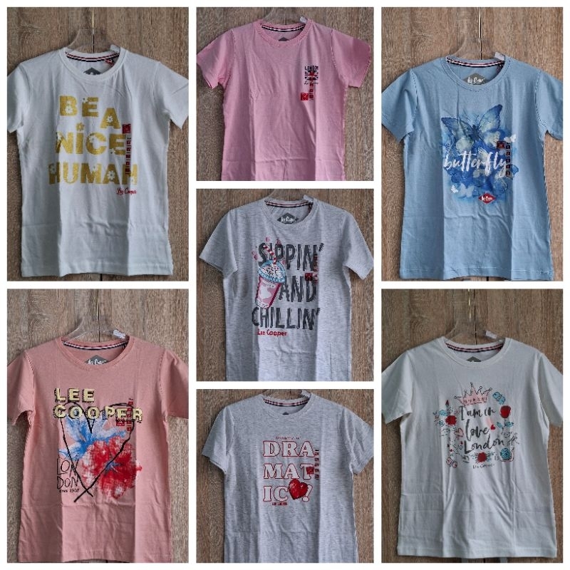KAOS ANAK PEREMPUAN LEE COOPER