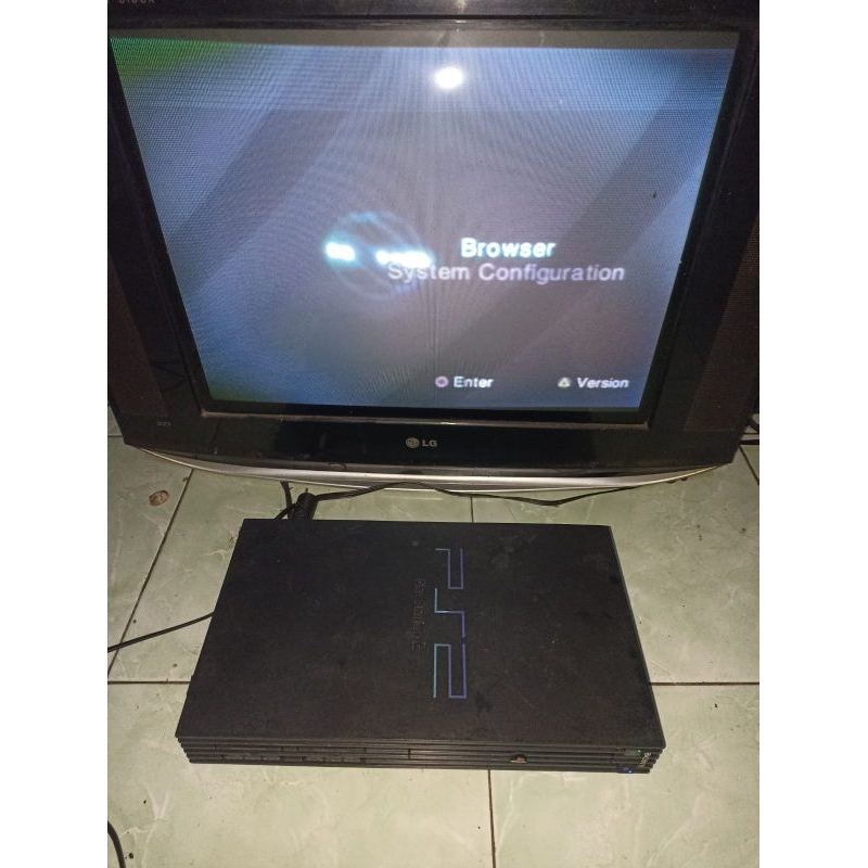 mesin ps2 seri 10000  tampil browser