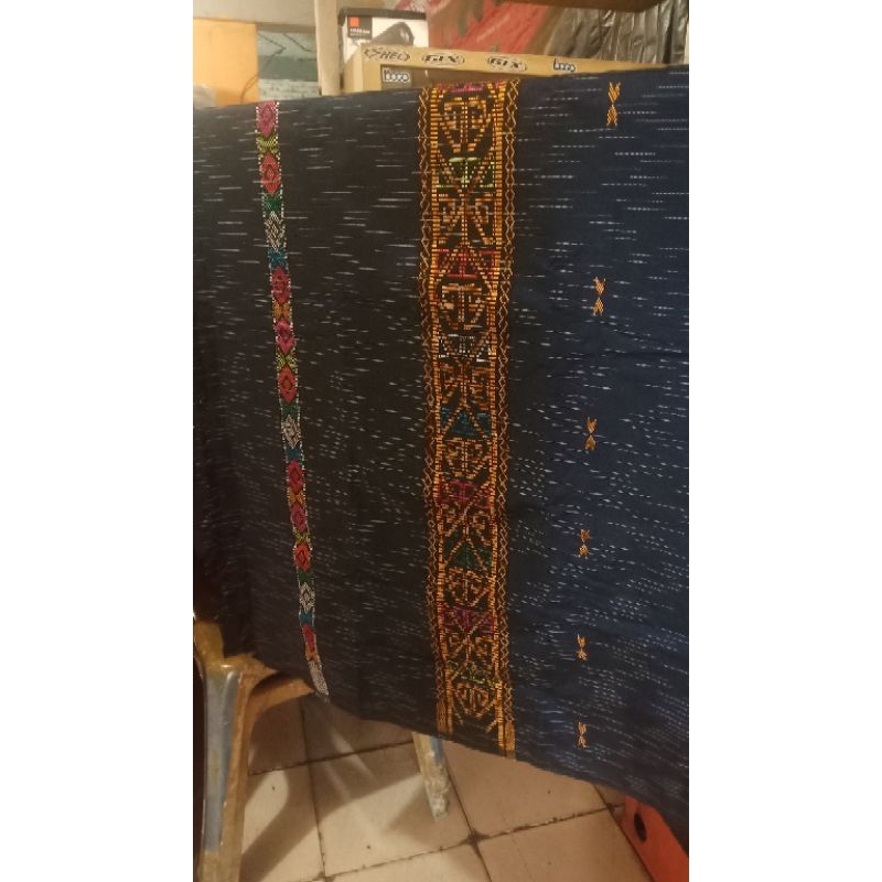 kain bahan jas motif ulos