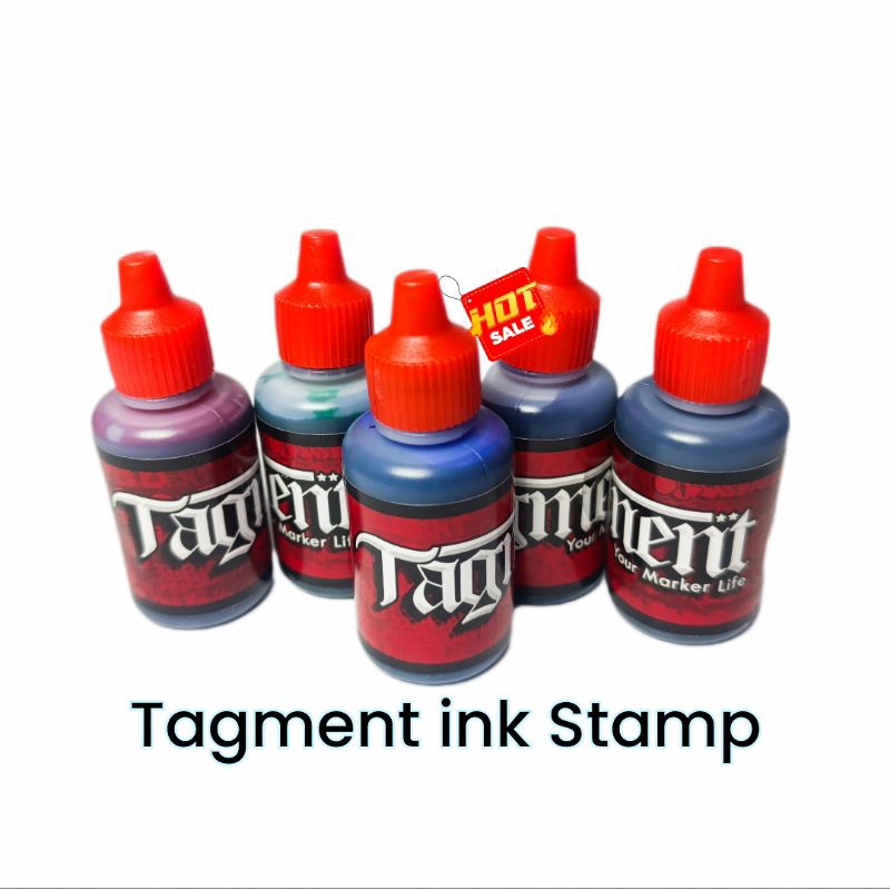 

Tagment Refill Ink Bak Stamp Otomatis Refill Ink Botol Tetes 30ml