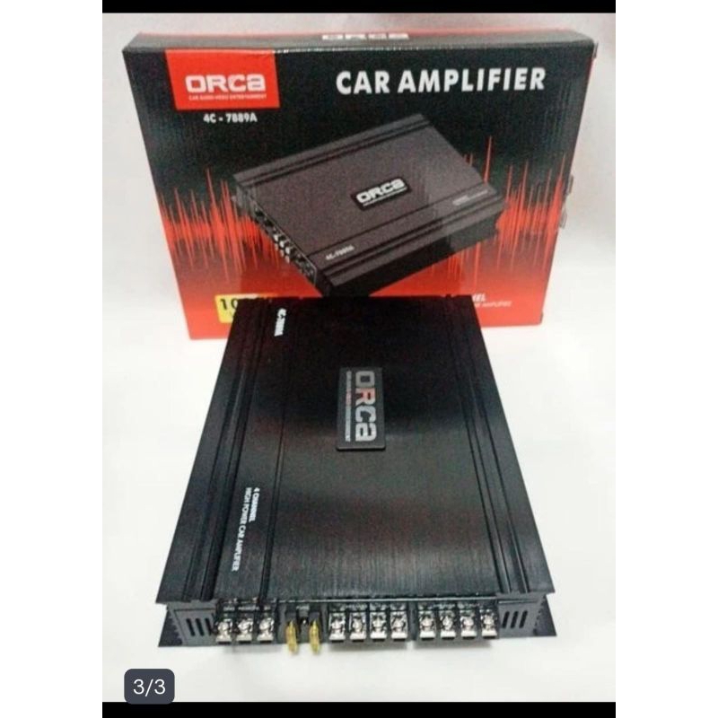 Power Orca 4C-789A - Amplifier Power 4 Channel Mobil Orca