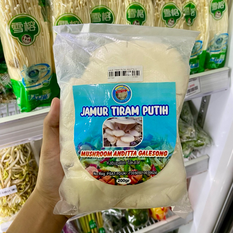 

Anditta Jamur Tiram Putih 200gr