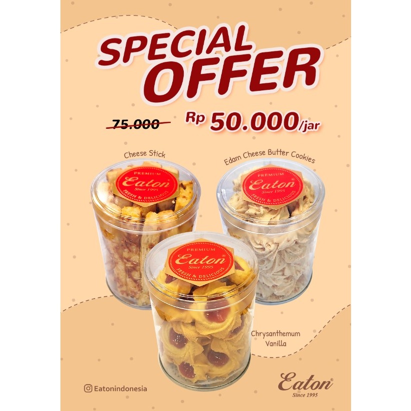 

SPECIAL OFFER COOKIES 100GRAM