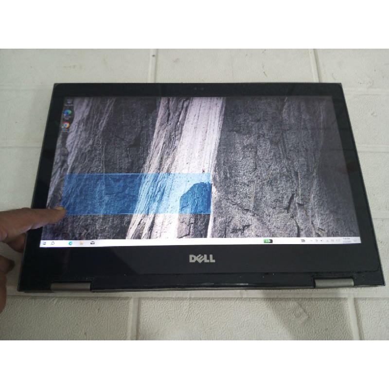 Touchscreen Dell 13-5378 Core i3 Gen7 DDR 8GB SSD 512GB 13" FHD lipat Baterai 4 jam Win 11