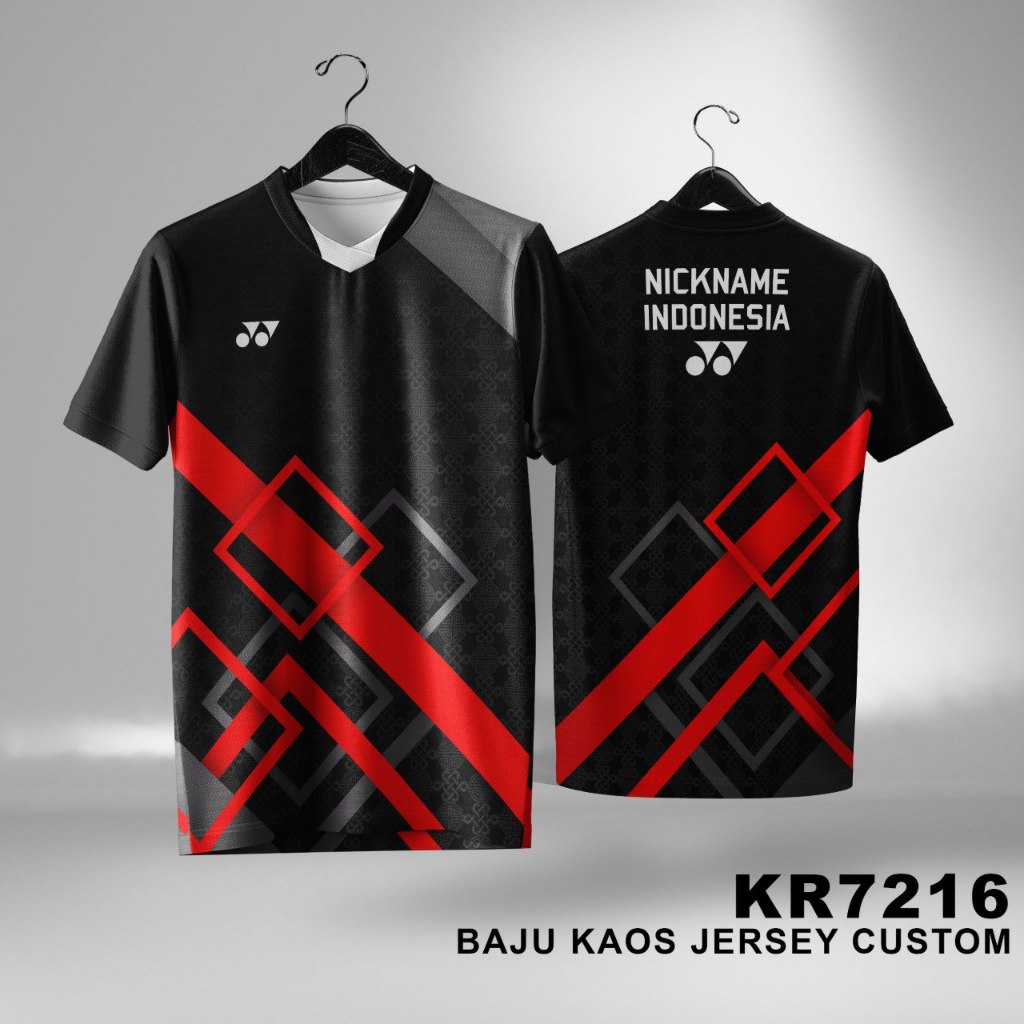 Jersey Badminton/Bulutangkis Yonex (FREE CUSTOM)