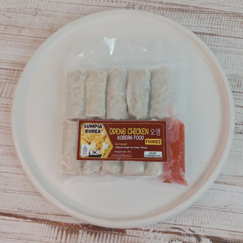 

Amanta Segar Bogor | Lumpia Korea Odeng Chicken Korean Food Halal Frozen Food 340gr