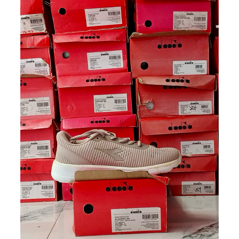 DIADORA ALGUERO DUSTY PINK SIZE 39 NODA LEM