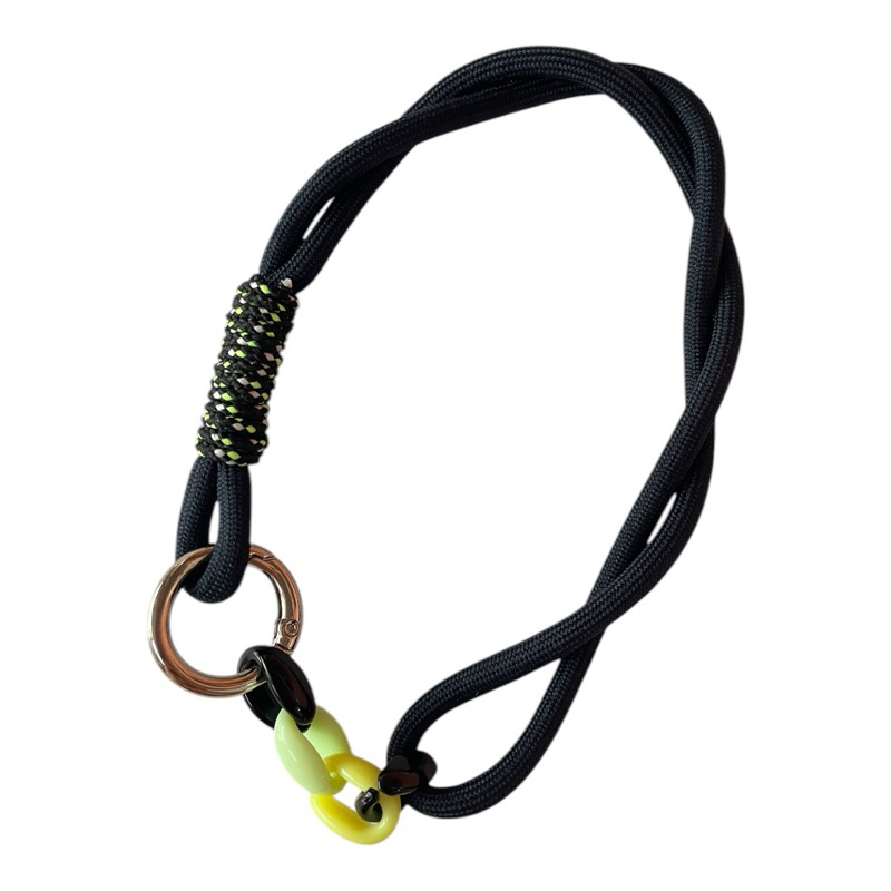 Tali HP String Gantungan Tali Pergelangan Tangan Dikepang Dirantai Ponsel Antihilang Casing HP Warna