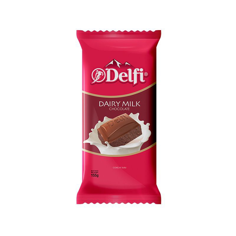 

Delfi Dairy Milk Chocolate Cokelat 125gr / Milk Choco / Fruit & Nut