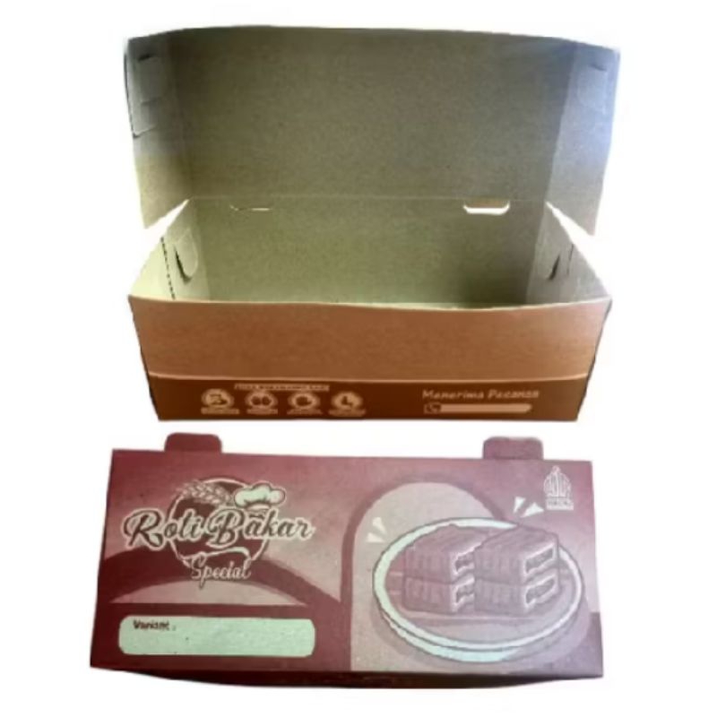

Dus Roti bakar#wadah Roti bakar#Kemasan Roti bakar 50(lembar)