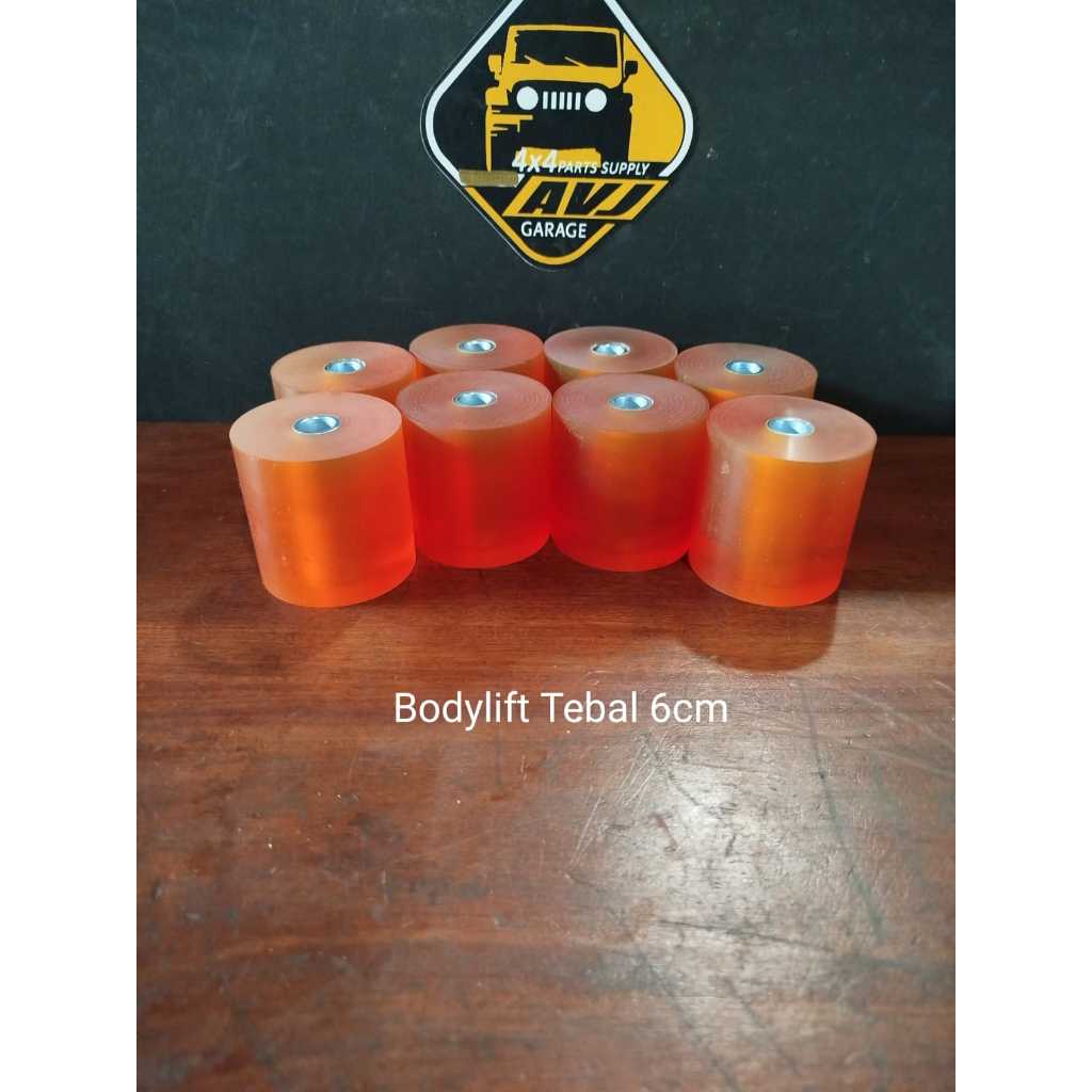 Karet Body Lift 6cm Isuzu Dmax Karet Body Isuzu Dmax 6cm Polyurethane