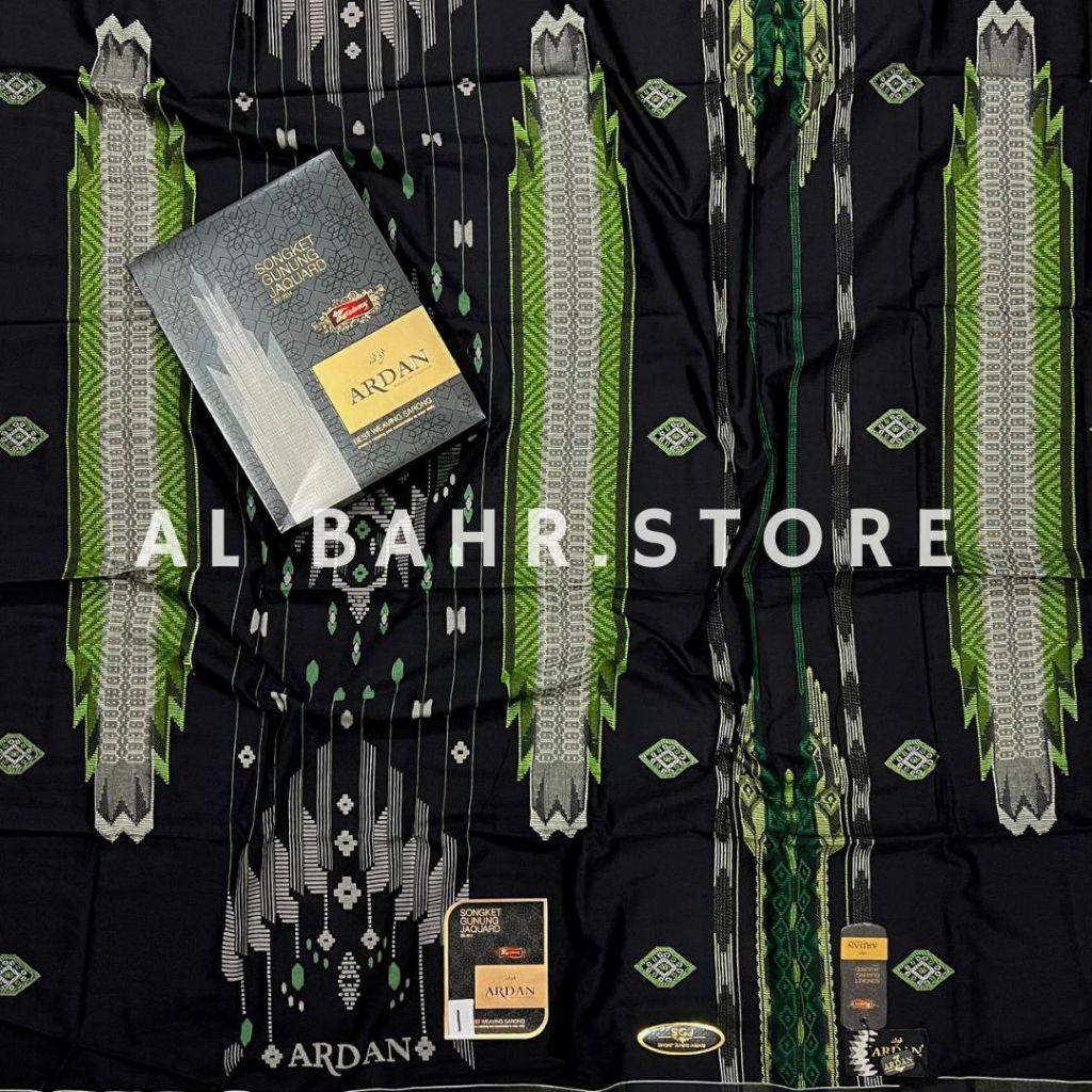 Sarung Ardan SGJ Songket Gunungan Jaquard Gold/ Sarung Ardan SGJ ORI