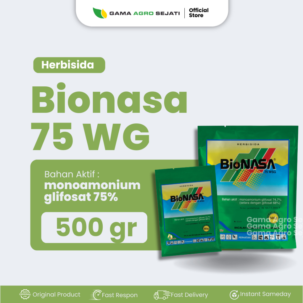 Herbisida Bionasa 75 WG 500 gram