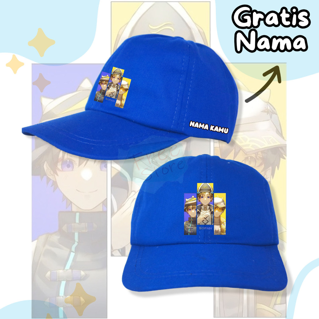 Topi Baseball Anak BOBOIBOY GALAXY SOPAN / Topi Anak Boboboy Fusion Terbaru