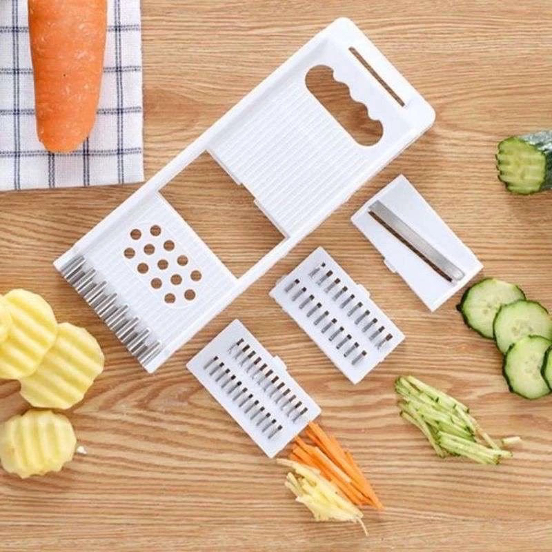 [MADANI] PARUTAN SERBAGUNA MULTIFUNGSI PUTIH 4 IN 1 ALAT PEMOTONG BUAH DAN SAYUR PARUTAN KENTANG MUS