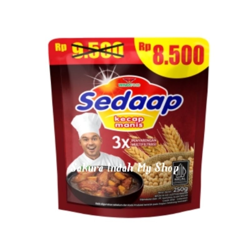 

Kecap Manis Nikmat Cocok untuk Masakan Idaman SEDAAP Pouch
