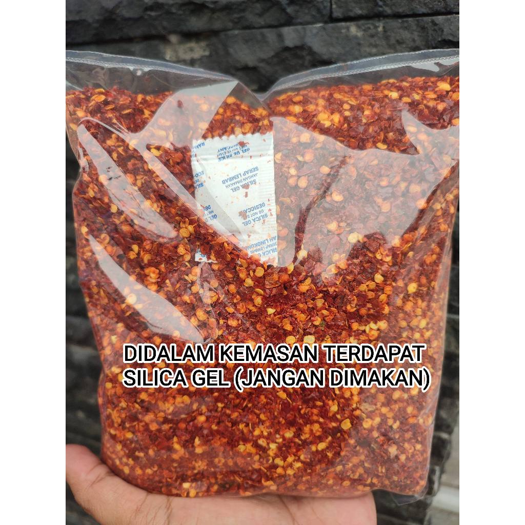 

LAKU Cabe Flake Super Pedas Chili Oil Grade A gr