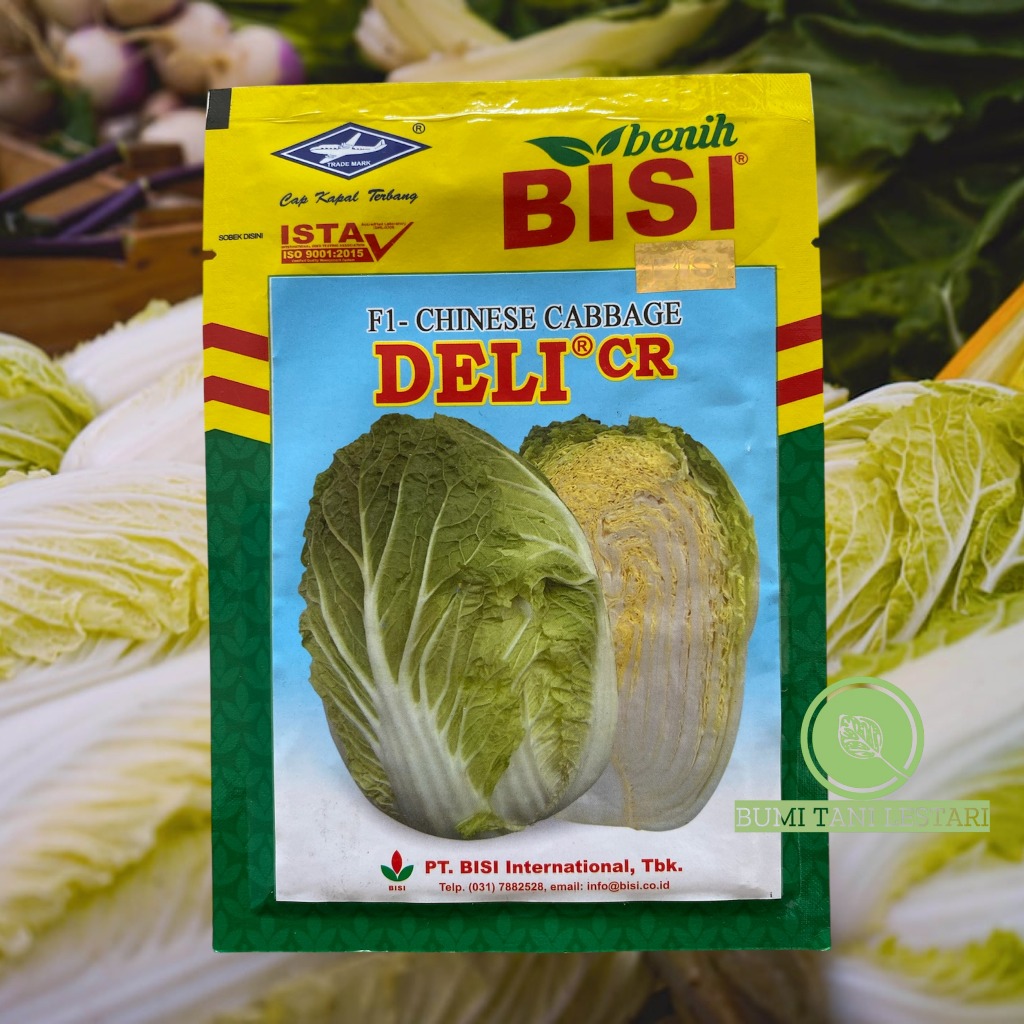 Benih Sawi Putih F1 DELI CR 10gr | Benih Pecah Pecay Sawi Putih DELI CR F1 BISI