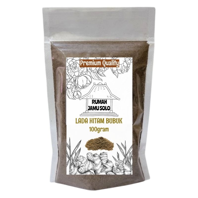 

100gr Lada Hitam Bubuk / Ground Black Pepper / Rempah / JSR 100% PREMIUM QUALITY