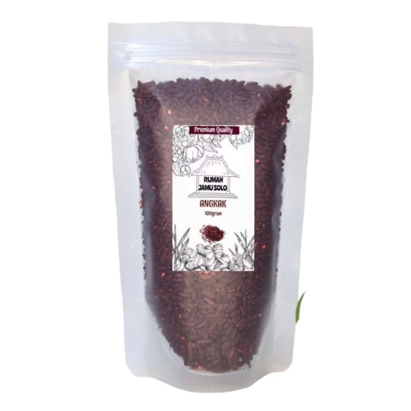 

RUMAH JAMU SOLO - 100gr Angkak / Red Yeast Rice / Rempah / JSR 100% PREMIUM QUALITY