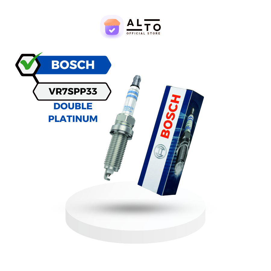Busi BOSCH Double Platinum VR7SPP33 Datsun Go+ Plus