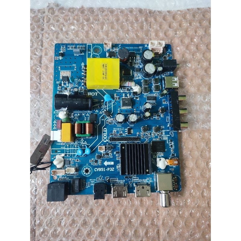 MB MAINBORD POLYTRON PLD32CV1869 SMART TV Tunner Pendek