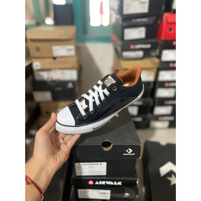 CONVERSE CTAS RAVE OX A04680C BLACK/TAWNY OWL/WHITE ORIGINAL SALE