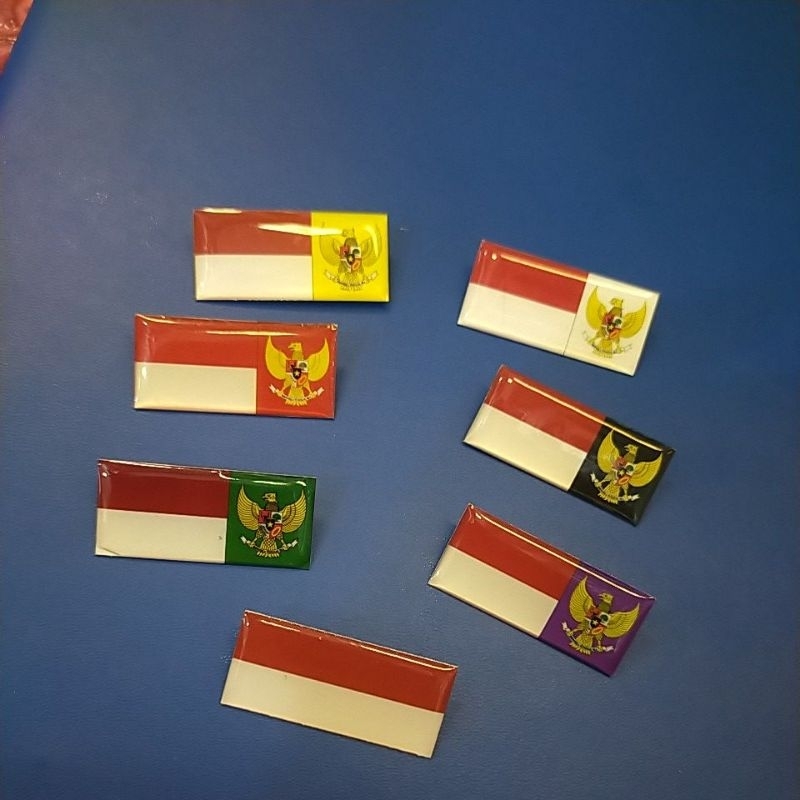 Lencana pin LK/ Merah Putih Garuda