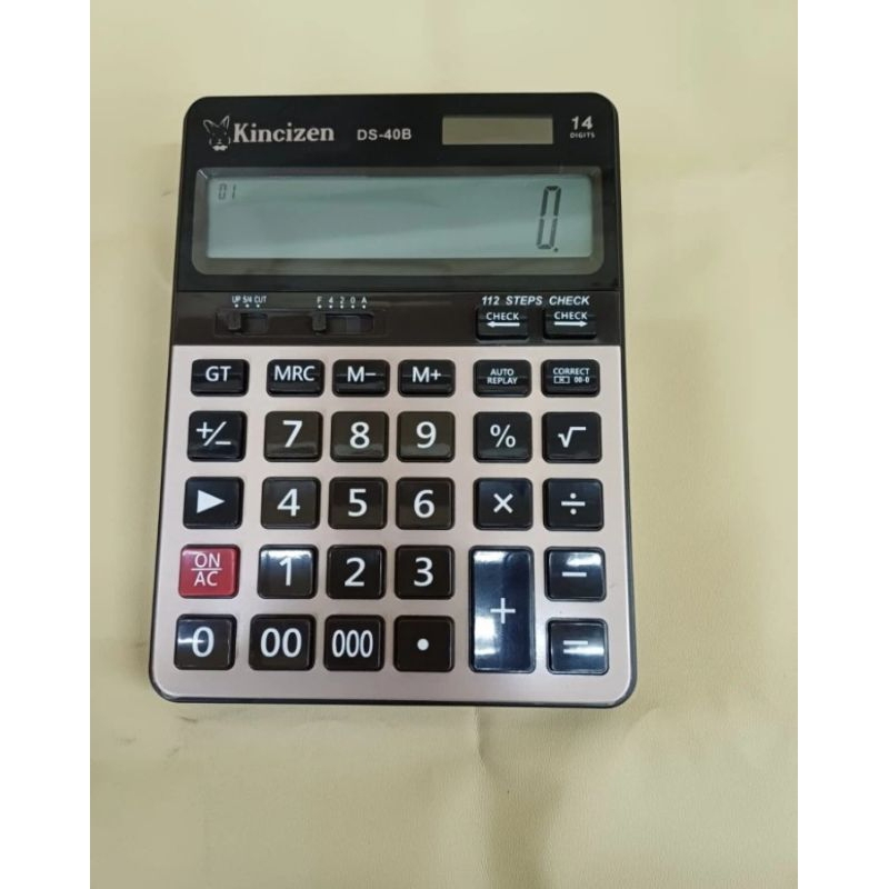 

KALKULATOR / CALCULATOR BESAR 14DIGIT KINCIZEN DS 40B