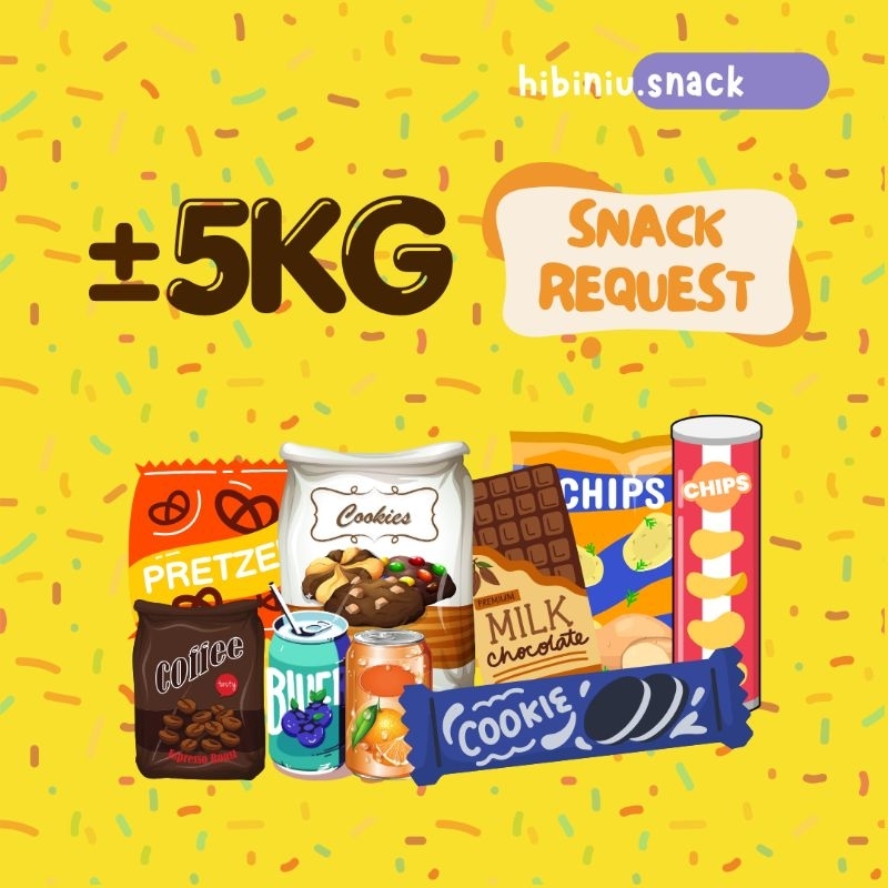 

[HIBINIU] ETA SNACK REQUEST 5KG BACA DESKRIPSI YAA