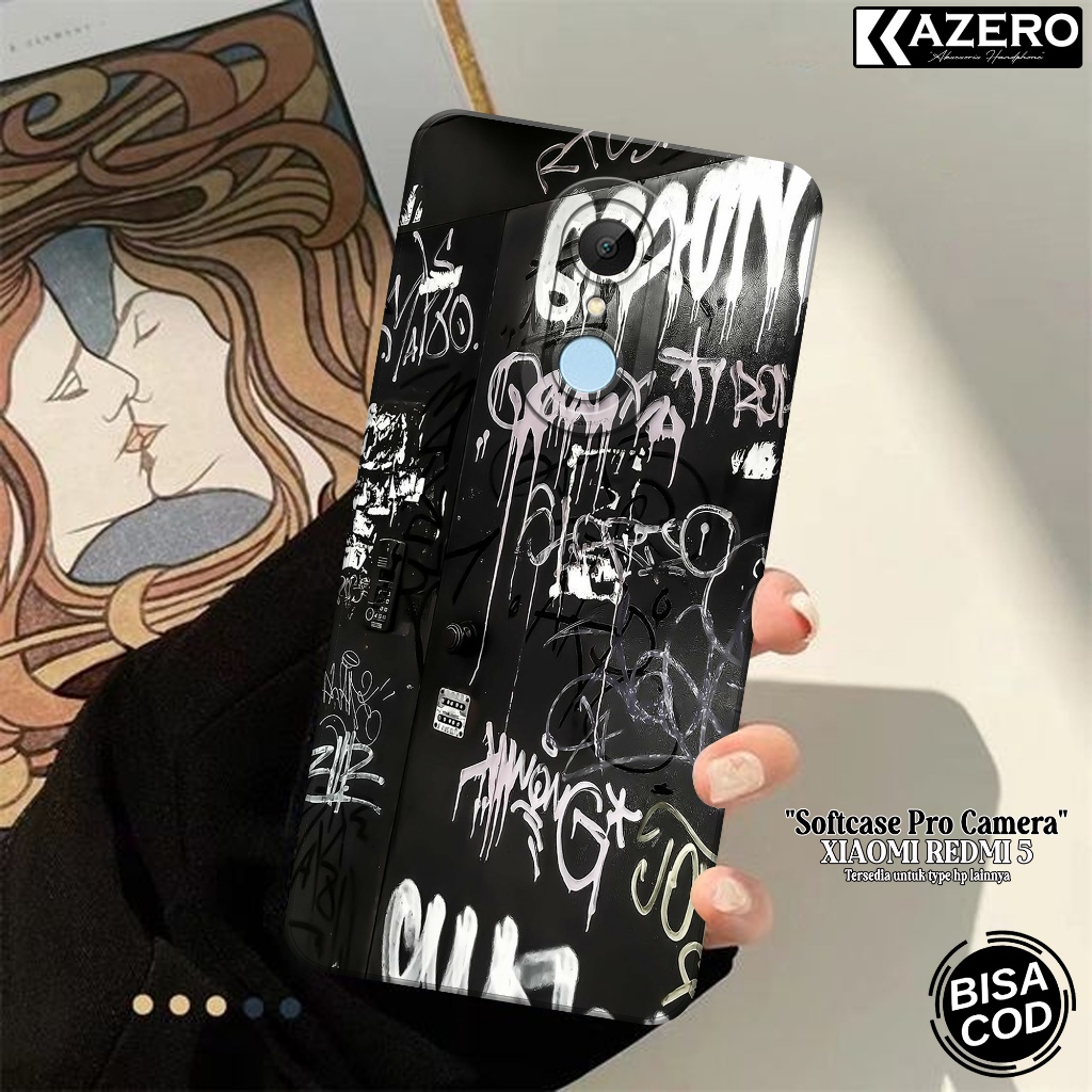 Softcase XIAOMI REDMI 5 Fashion Case Aesthetic Case Hp XIAOMI REDMI 5 Silikon Pro Camera Kesing XIAO