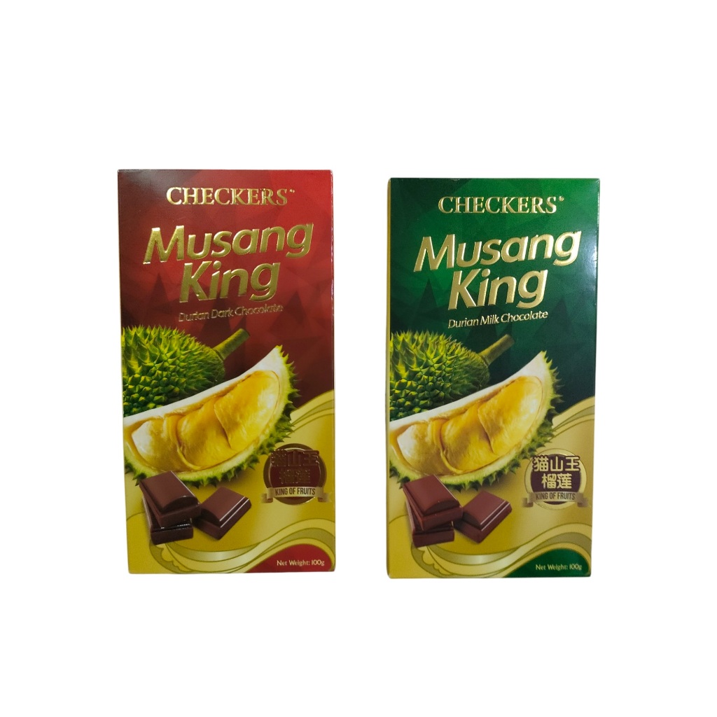 

Durian Musang King Chocolate by Checkers Malaysia 100gr