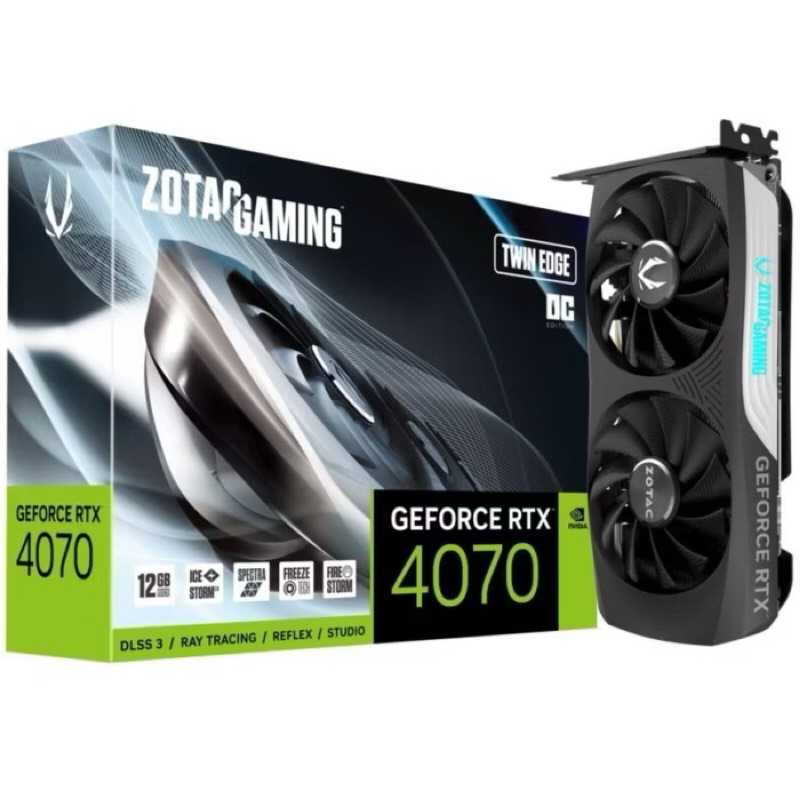 ZOTAC GAMING GEFORCE RTX 4070 TWIN EDGE OC 12GB GDDR6X