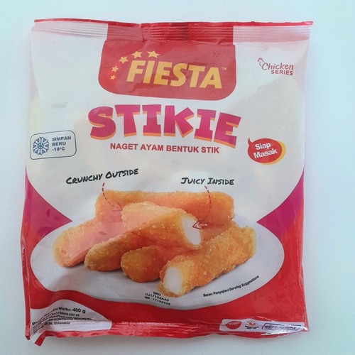 

AFGC Fiesta Stikie 400G / Nugget Ayam Bentuk Stik