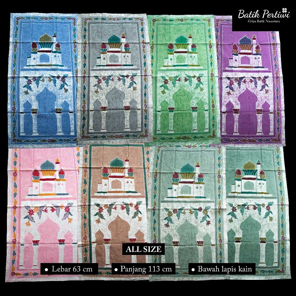 Sajadah Adilaga Batik Katun Premium - Batik Pertiwi Jogja