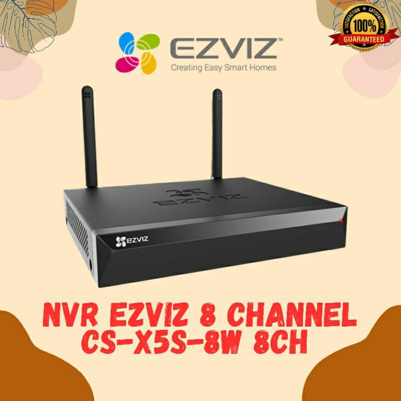 NVR EZVIZ 8 Channel CS-X5S-8W 8CH