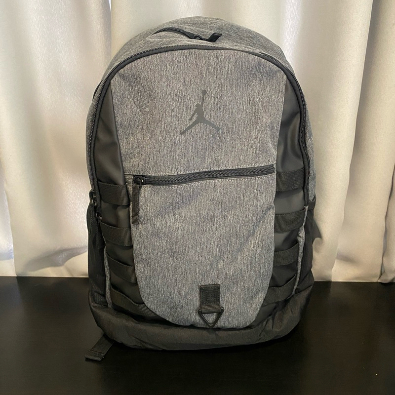 Jordan sports backpack / tas ransel grey 100% original